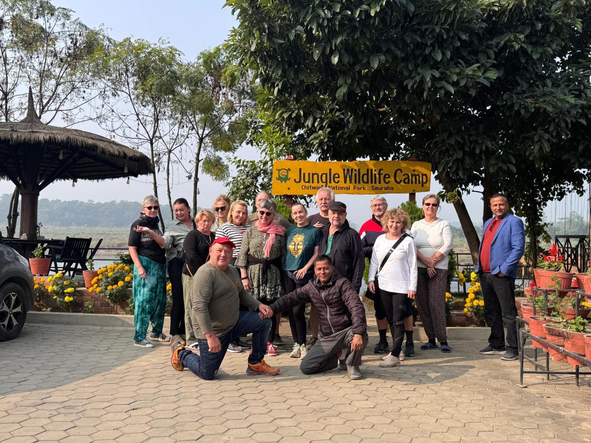 Отель Jungle Wildlife Camp Саураха Экстерьер фото