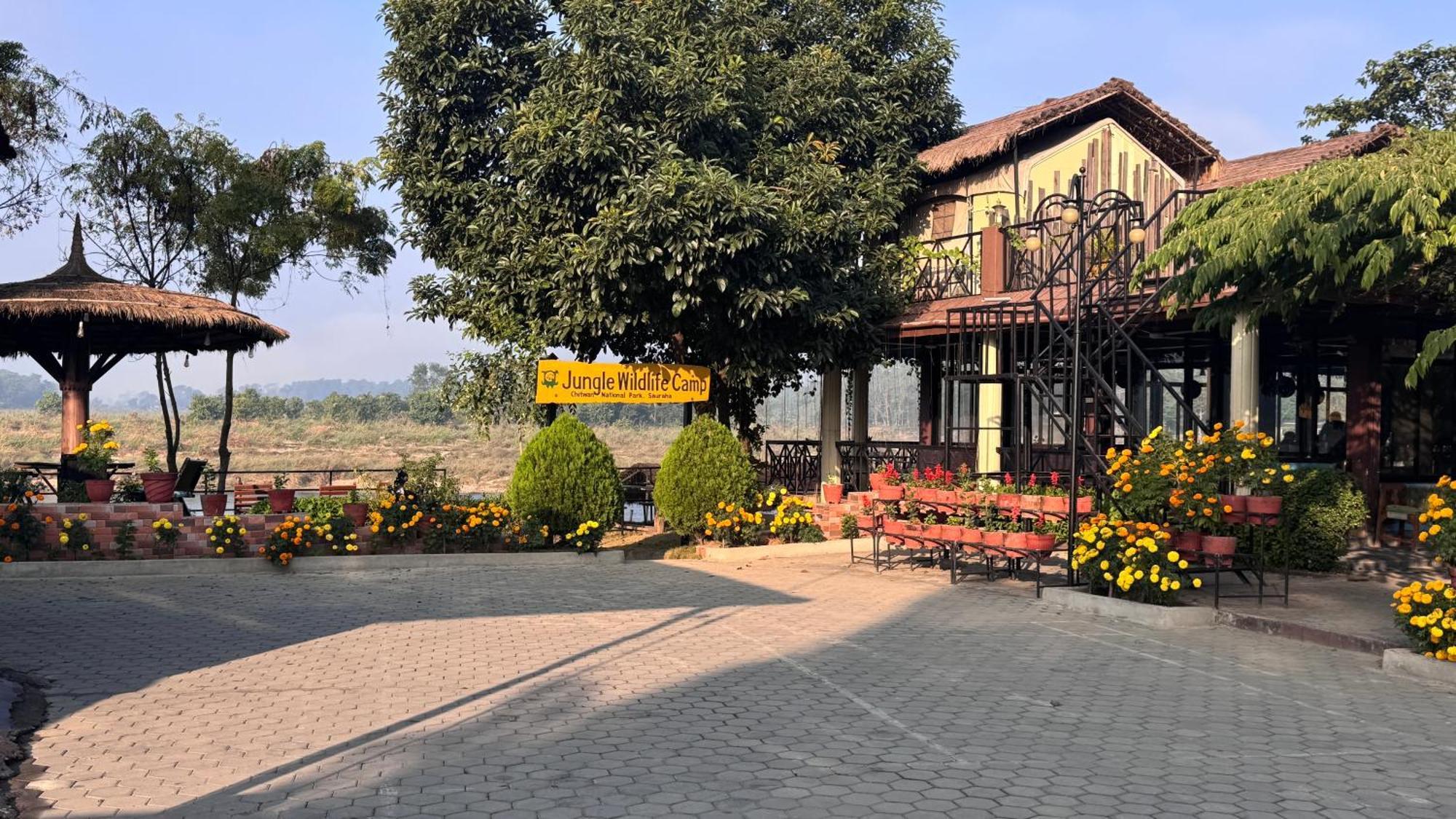 Отель Jungle Wildlife Camp Саураха Экстерьер фото