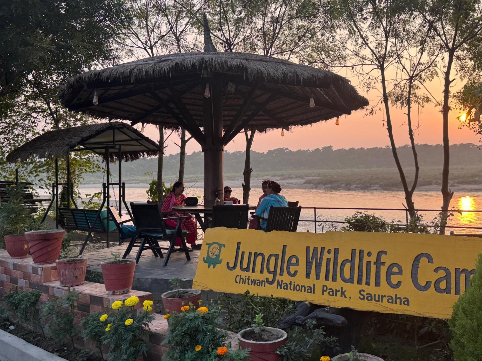 Отель Jungle Wildlife Camp Саураха Экстерьер фото